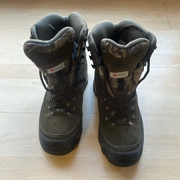 ROCKY BlizzardStalker Max Waterproof 1400G Insulated Boot Size 8 並行輸入品 Rocky Men\u0027s Blizzard Stalker Max